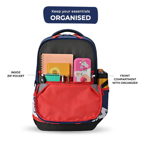 Terrain Backpack 19 Inch (Blue-Orange) - Image 4