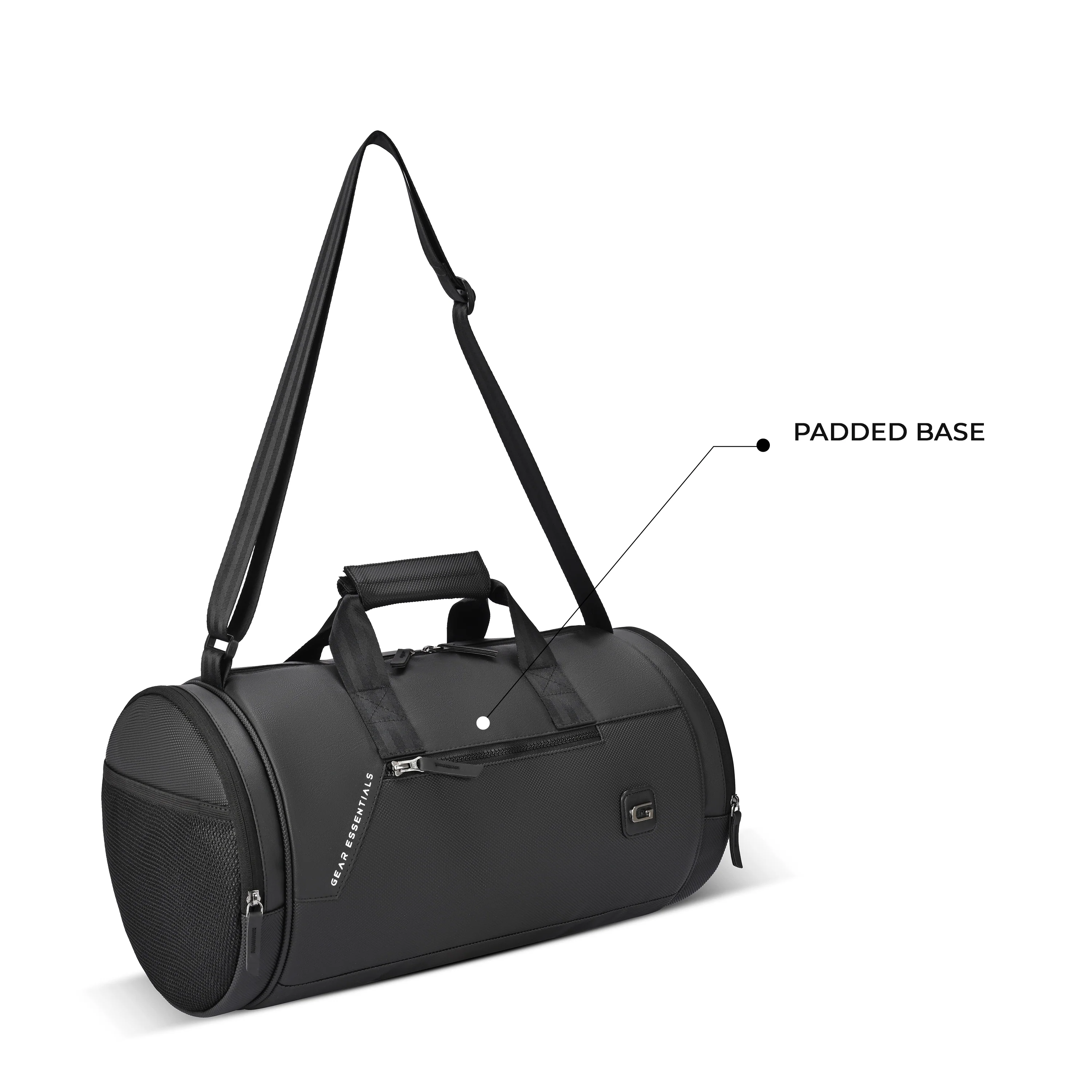 Cross Training Faux Leather Duffel (Black Black) (Copy) - Image 7