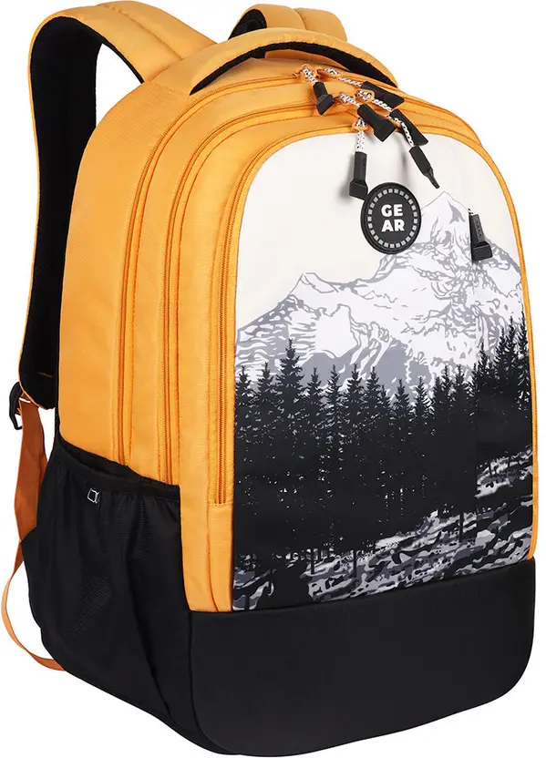 Alpine Backpack 19″ Boys (Yellow Black) - Image 2