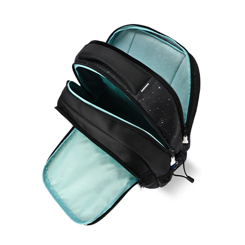 Astro Cab Backpack 17 Inch (Black-Blue) - Image 5