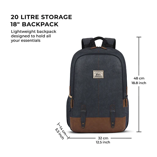 CLASSIC LEATHER LBP - 23l (NAVY BLUE TAN) - Image 3