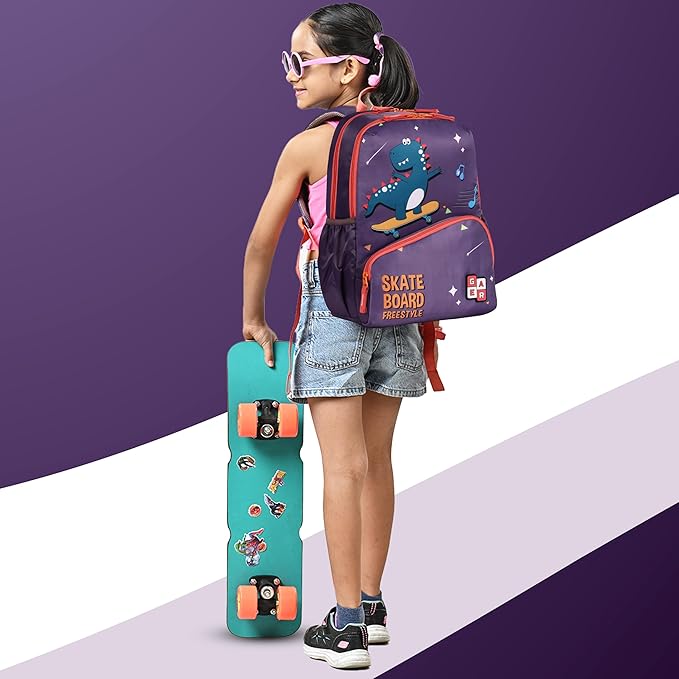Dino Backpack 15″ (Purple) - Image 2