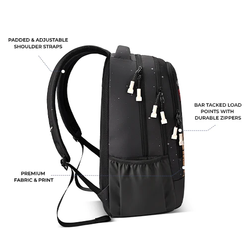 Fiction 2 Backpack 19 Inch (Black-Mint) - Image 4