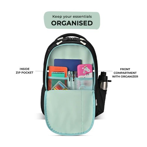 Fiction 2 Backpack 19 Inch (Black-Mint) - Image 5
