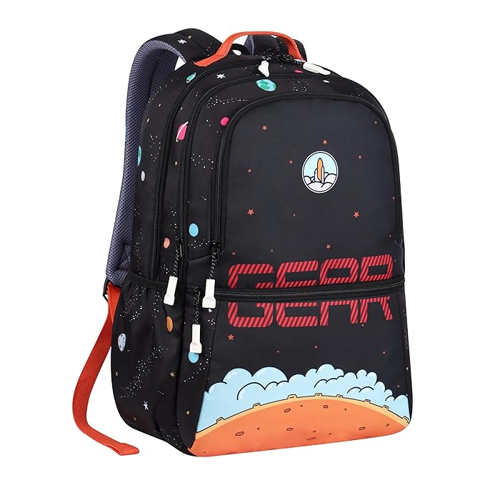 Galaxy Backpack 19″ Boys (Black Blue) - Image 6