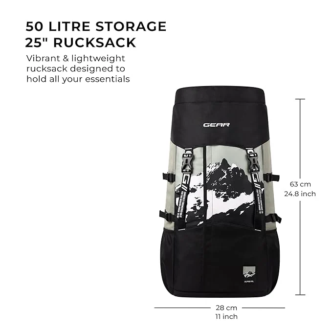 Gear Alphamount 45 50L (Black-Olive) - Image 5