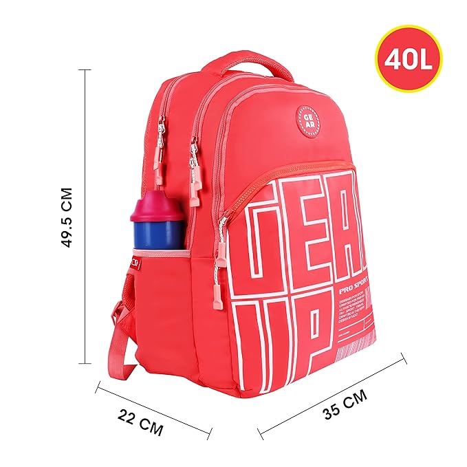 Gear Arise 40L School/College Backpack (Pink) - Image 3