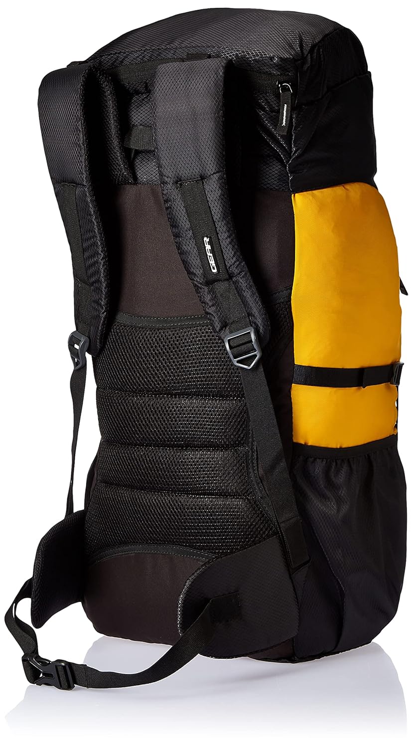 Gear Alphamount 45L Rucksack (Black-Yellow) - Image 3