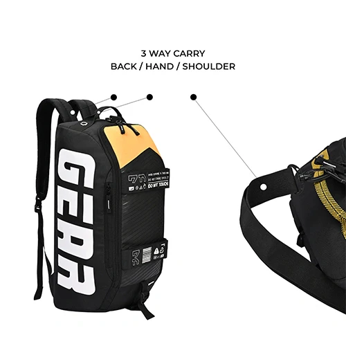 Gear Colorblock Frontloader Maxis 29L (Black Yellow) - Image 5