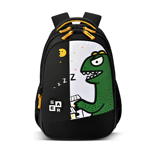 Giant Monster Backpack 15 Inch (Black-Yellow) - Image 8