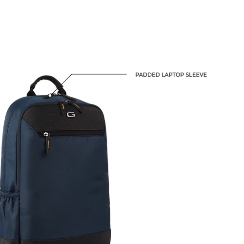 Gear Laconic 18"/24L Medium Water Resitant Laptop Backpack | Casual Backpack | Daypack | Travel Backpack | College Bag For Men/Women (Blue) - Image 7