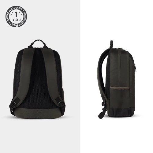 Gear Laconic 18"/24L Medium Water Resitant Laptop Backpack | Casual Backpack | Daypack | Travel Backpack | College Bag For Men/Women (Olive) - Image 6