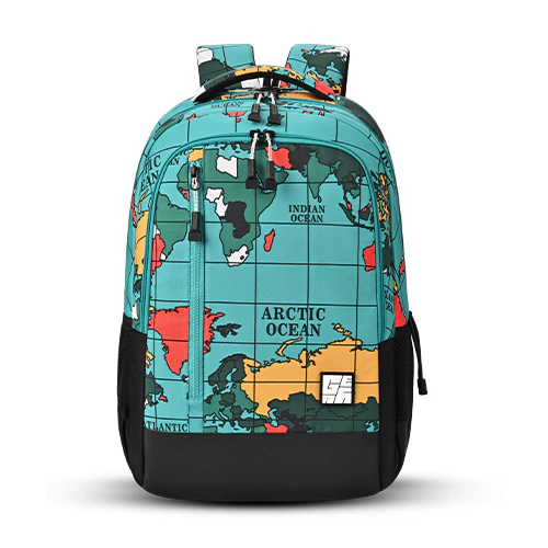 Grid Backpack 17 Inch (Blue-Black) - Image 3
