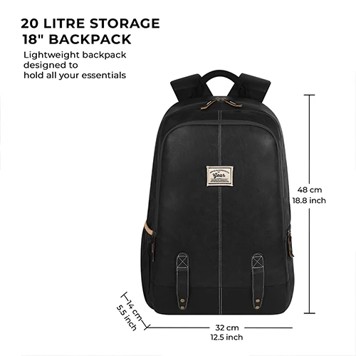 CLASSIC LEATHER LBP-  - 23L (BLACK - BLACK) - Image 3