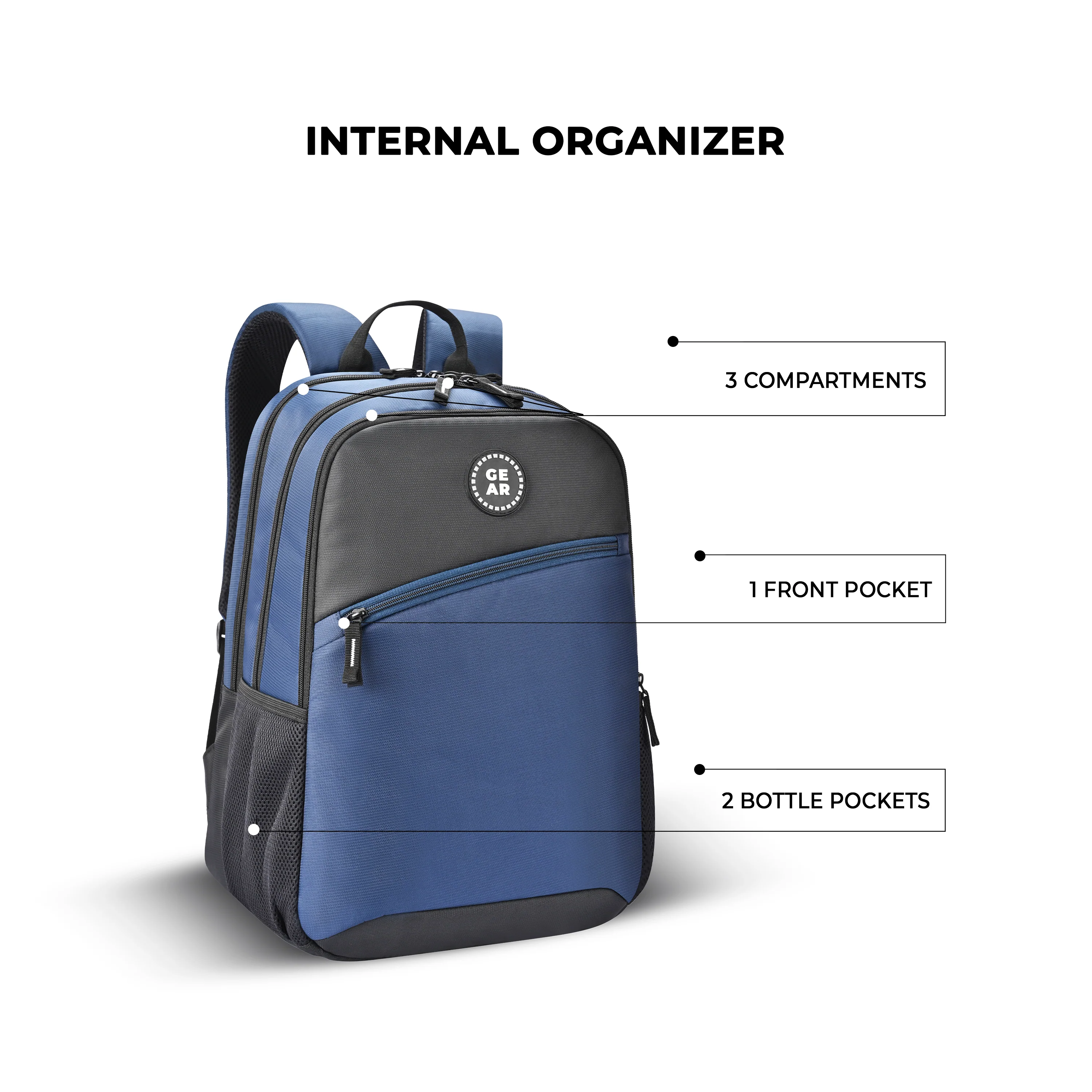 SUB - URBAN BACKPACK 31L (NAVY-BLACK) - Image 4