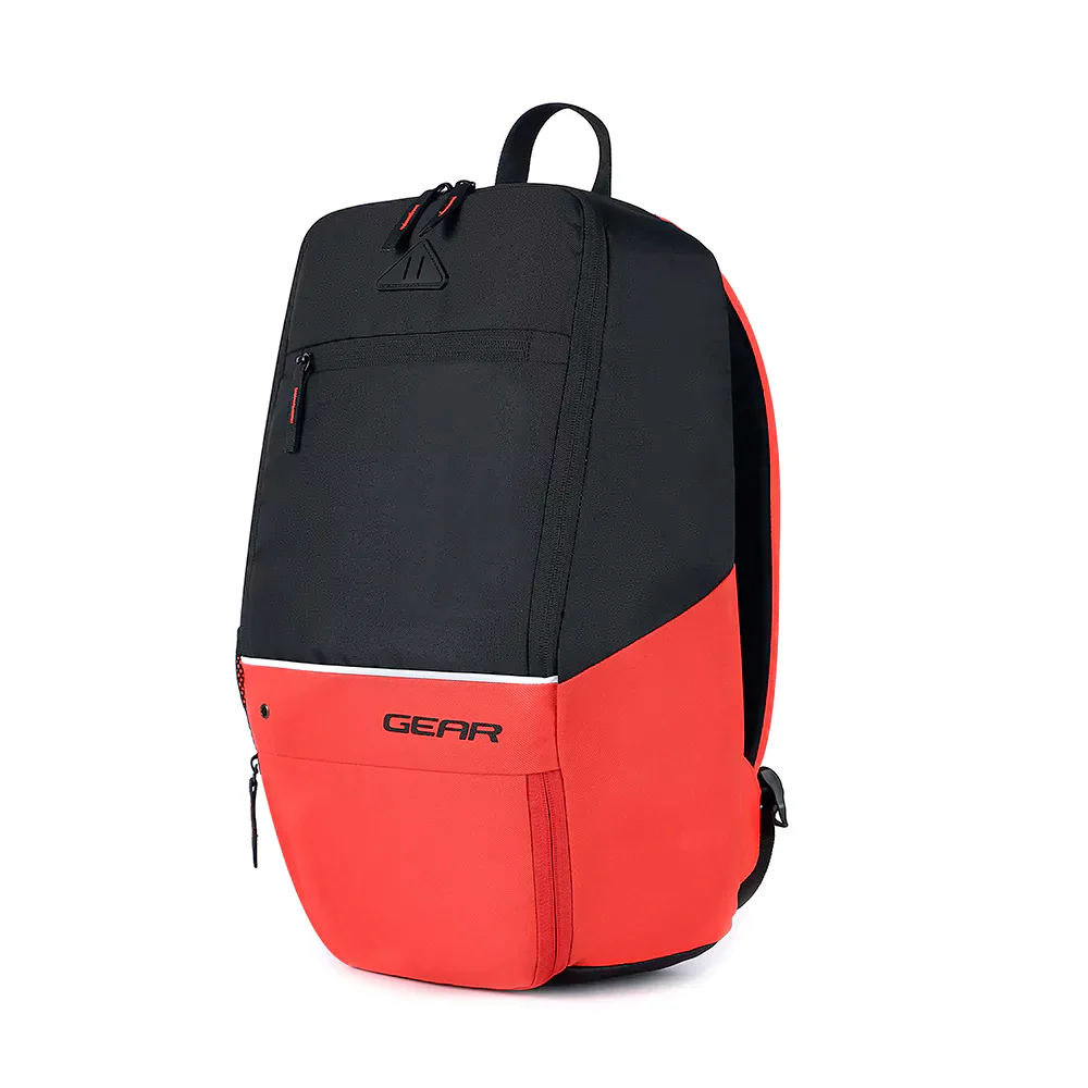 Suprior XL 17L Backpack with Shoe Pocket (Black-Red) - Image 4
