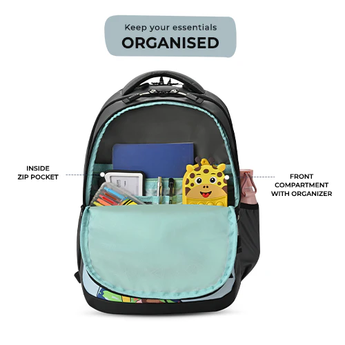 Tango Backpack 17 Inch (Grey-Mint) - Image 4