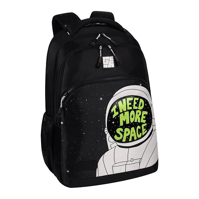 Space Pod Backpack 19″ Boys (Black) - Image 3